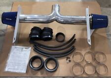1966-1967 Chevy Chevelle LS Swap CAI Cold Air Dual Intake System W/ BLUE Filters picture