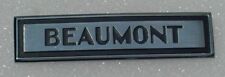 Pontiac NEW 68 Beaumont Door Panel emblem Canadian 1968 C-BEAU picture