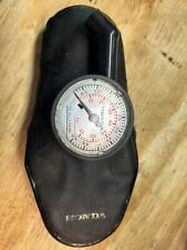 Vintage Honda Motorcycle pressure gauge with Pouch Gold Wing Cx 500 650 Gl 1200 picture