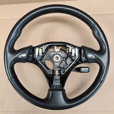 Toyota Steering Black Wheel Shift Button Leather MR2 Spyder, Corolla, Celica OEM picture