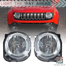 For 2015-2018 Jeep Renegade Projector Headlights Halogen Headlamps Right+Left picture