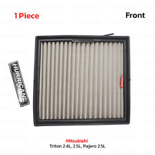 Fits Mitsubishi L200 PajeroSport 2015 - '19 Hurricane Air Flow Filter Stainless picture