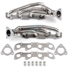 FOR TOYOTA TUNDRA SEQUOIA 4.7L V8 STAINLESS RACING HEADER EXHAUST MANIFOLD 00-04 picture