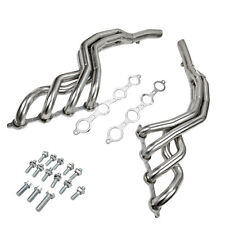USA Long Tube Manifold Exhaust Headers Fit for 2010-2015 Chevy Camaro SS 6.2L QX picture