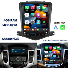 Android 13 Apple Carplay GPS Car Radio Stereo 4+64GB For Chevy Cruze 2009-2015 picture