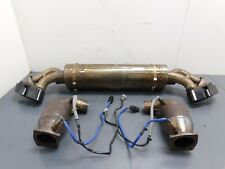 2014 14 15 16 Porsche 911 Turbo S Tubi Style Exhaust System with Tips #3388 picture