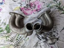 VW Twin Port Inlet Manifold Ends PAIR 113129710D Beetle Bay Window Splitty Etc picture