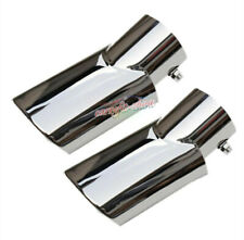 Stainless Rear Exhaust Muffler Tip Finisher 2PCS For Lexus NX 250 350 350h 2022+ picture