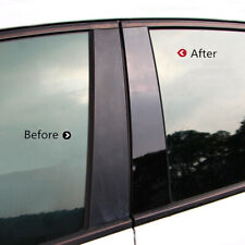 6x Glossy Black For Hyundai i30 2007–2012 2009 Window Door Pillar Posts Trim picture