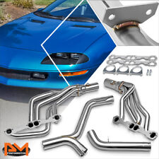 For 94-95 Camaro/Firebird 5.7 V8 Stainless Steel Long Tube Exhaust Header+Pipe picture