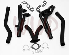 Black Performance Exhaust Header Manifold For 84-89 Nissan 300ZX ZX 3.0L VG30E picture