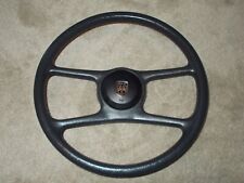 Pontiac Fiero, Firebird 1984-88 4-Spoke Vinyl Steering Wheel w/ Horn Pad OEM picture