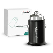 Lasfit Dual USB Fast Car Charger 24W For iPhone 13 12 11 Pro Max Samsung Galaxy picture