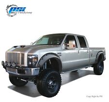 Cut Round Bolt Fender Flares Fits Ford F-250, F-350 Super Duty 08-10 Paintable  picture