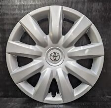 TOYOTA CAMRY 61136 15 inch 9 SPOKE OEM HUBCAP WHEEL COVER SILVER 2004 2005 2006 picture