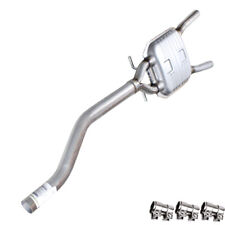 Stainless Steel Exhaust Resonator Pipe fits: 2005 - 2009 Audi A4 Quattro 2.0L picture