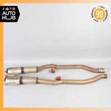 03-10 Bentley Continental GT Middle Exhaust Downpipe Left & Right Side OEM 92k picture