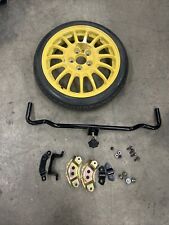04-11 MAXDA RX8 17X4 SPARE TIRE WHEEL AND MOUNT BRACKET 17'' # 9080 picture