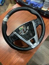 2012-2016 VOLVO S60 STEERING WHEEL W/ CONTROLS OEM Black Leather picture