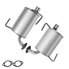 Pair of Exhaust Muffler fits: 2009-2013 Subaru Forester 2.5L picture