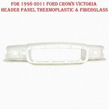 For 1998-2011 Ford Crown Victoria Header Panel Thermoplastic & Fiberglass picture