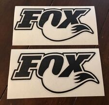 2-piece set, Fox Racing Mx Suspension Decal Sticker Motocross BMX Dirt Bike picture