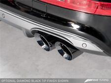 AWE Touring Edition Exhaust - Quad Outlet Diamond Black Tips for Audi 8R SQ5 picture