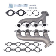 Cast Iron Exhaust Manifold with Gasket for Chevrolet LS1 LS2 LS3 4.8L 5.3L 6.0L picture