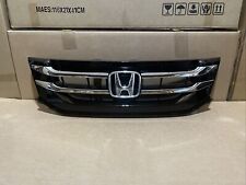 NEW for 2014-2017 ODYSSEY Front Bumper Upper Grille Assembly w/ Chrome & EMBLEM picture