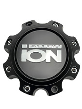 Ion Alloy Matte Black 8 Lug Wheel Center Cap C10134MB06 picture