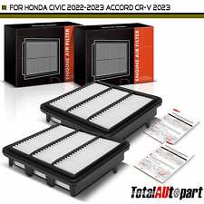 2x Engine Air Filter for Honda Civic 22-23 Accord CR-V 2023 Acura Integra Front picture