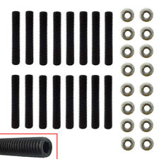 ⭐Carbon Steel Bolts Exhaust Manifold Header Stud Kit For Ford F150 4.6L/5.4L V8 picture