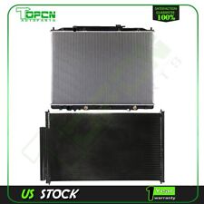 Fits 2009-2015 Honda Pilot Replacement Radiator & Condenser Assembly picture