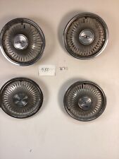 QTY 4 1972-1973 Oldsmobile Cutlass Hubcaps F85 Omega Wheel Covers 4031 picture