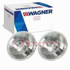 2 pc Wagner Low Beam Headlight Bulbs for 1958-1982 Chevrolet 3100 3B 3C 3D sn picture