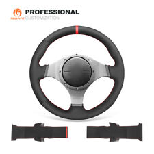 Synthetic Suede Car Steering Wheel Cover for Mitsubishi Lancer Evo 9 IX 8 VIII  picture