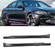 M5 Style Side Skirts Body Kit Rocker Panel Molding Trim For BMW 5 Series F10 PP picture