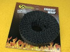 25mm x 3m Exhaust header heat insulation wrap Black Heatshield Products 301010B picture