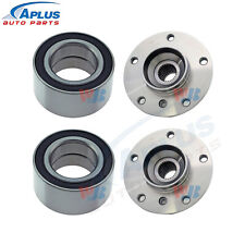 WJB 4Pcs Rear Wheel Hub and Bearing Kit Assembly For BMW 325Ci 325i 325is 318is picture