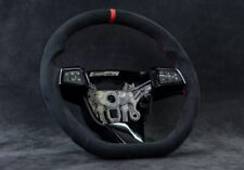 Cadillac CTS-V Custom flat bottom steering wheel Cts 2008–2013 Suede Alcantara picture