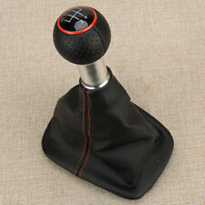 5 Speed Gear Shift Knob With Boot Fit for VW Golf MK1 MK2 MK3 Lupo Polo Passat picture