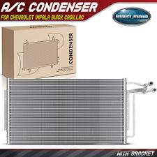 AC Condenser w/ Bracket for Chevrolet Impala 1994-1996 Buick Roadmaster Cadillac picture