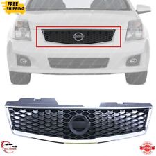 Fits 2009-2012 Nissan Sentra New Front Grille Assembly Chrome Shell NI1200235 picture