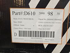 Two 20x9 Fuel D610 Maverick 6x135/6x5.5/6x139.7 1 Gloss Black Milled Wheel Rim 1 picture