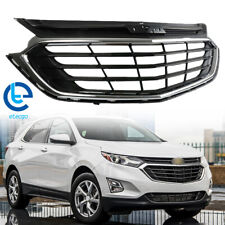 Chrome Front Upper Grille Mesh Grill For 2018 -2020 Chevrolet Equinox  black picture