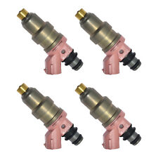 Set Of 4 Fuel Injectors For Toyota Corolla Caldina Starlet Cynos 23250-11050 picture