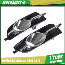 For Buick LaCrosse 2010-2013 Pair Fog Light Lamp Covers Trim Bezel LH+RH picture