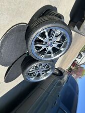 Rims - Vision Torque  18+8.5 +10mm Gray 5+4.5. Tires - 225/35/18Performance&AllS picture