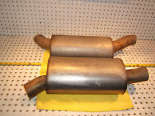 Mercedes 01,02 W220 S55 AMG V8 Center Exhaust AMG muffler Dual Genuine 2 Boxes picture