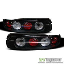 For Black 1995-2000 Lexus SC300 SC400 Coupe Tail Lights Brake Lamps Left+Right picture